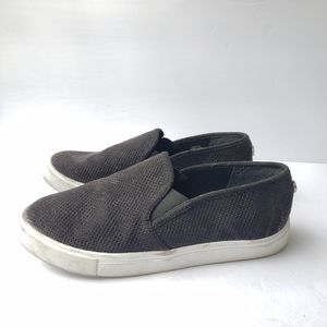 Steve Madden black perforated Zarayy slipon loafer